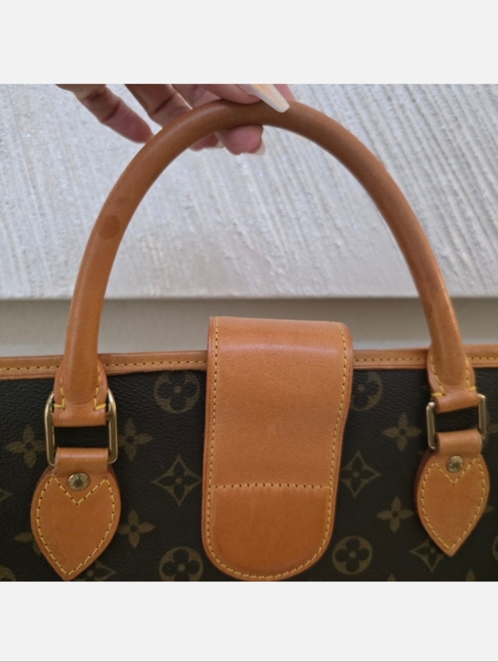 🤎 Louis Vuitton *VERY RARE* Monogram Rivoli Briefcase Tote Satchel Authentic - Picture 6 of 16